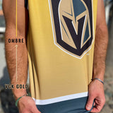 Vegas Golden Knights Championship Gold Ombré Hockey Tank