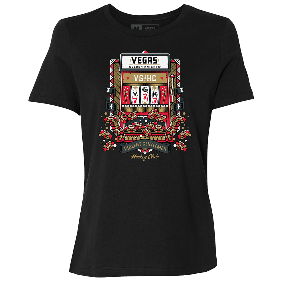 Vegas Golden Knights Women's Slot Machine Tee