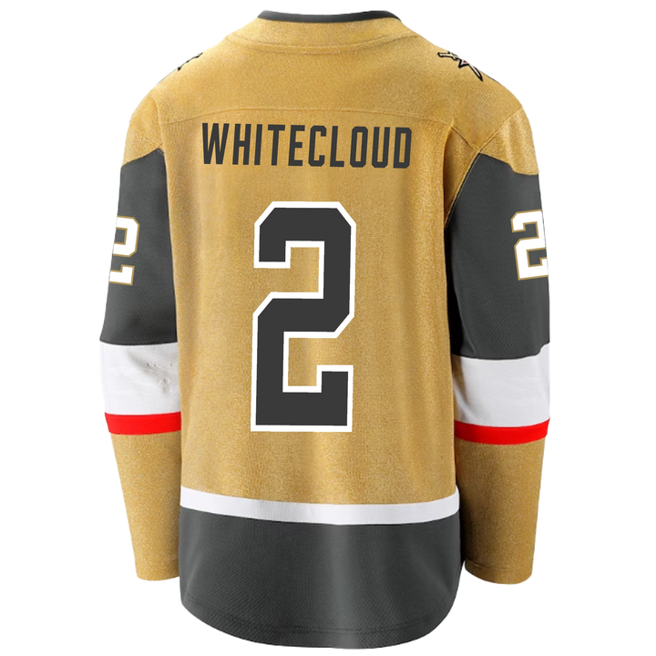 Vegas Golden Knights Fanatics Breakaway Zach Whitecloud Home Jersey