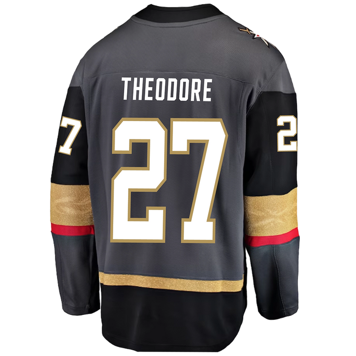 Vegas Golden Knights Fanatics Breakaway Shea Theodore Alternate Jersey