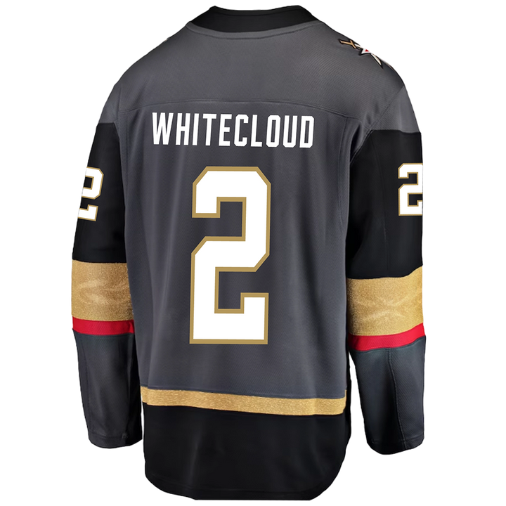 Vegas Golden Knights Fanatics Breakaway Zach Whitecloud Alternate Jersey