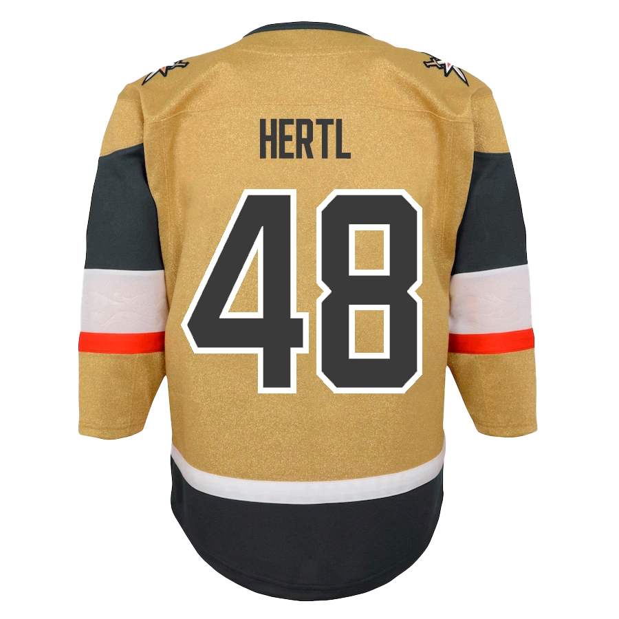 Vegas Golden Knights Youth Premier Tomas Hertl Home Jersey