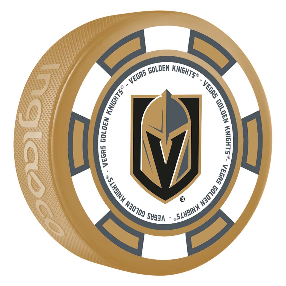 Vegas Golden Knights Primary Logo Poker Chip Puck