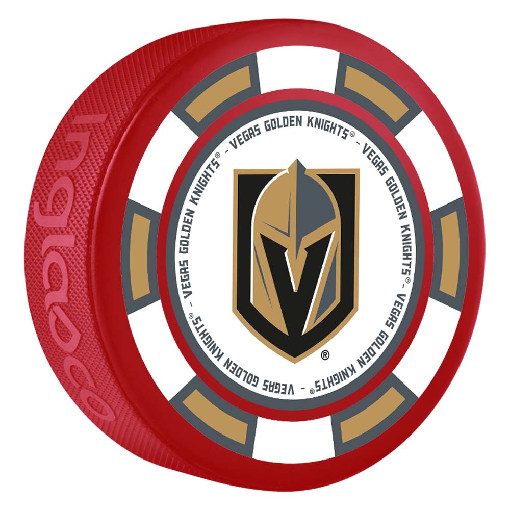Vegas Golden Knights Primary Logo Poker Chip Puck
