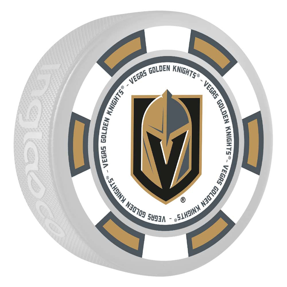 Vegas Golden Knights Primary Logo Poker Chip Puck
