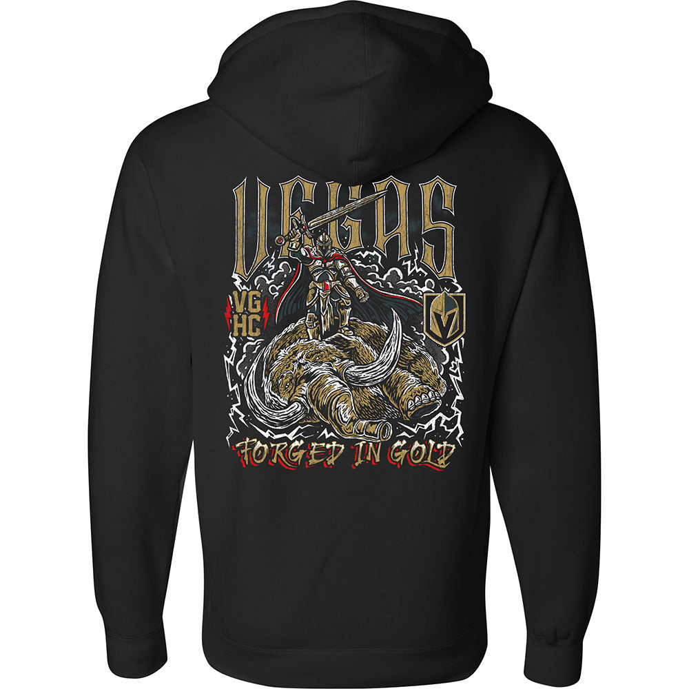 Vegas Golden Knights vs. Mammoth 2026 Playoff Hoodie – Vegas Team