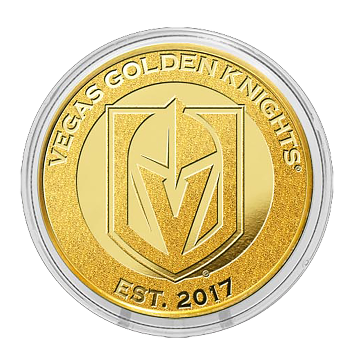 Vegas Golden Knights 2023 Stanley Cup Championship Acrylic Gold Coin