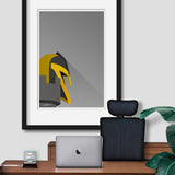 Minimalist T-Mobile Arena Art Print