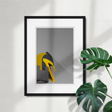 Minimalist T-Mobile Arena Art Print