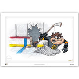 Tazmanian Line Change x NHL Golden Knights Art Print