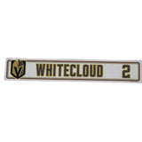 #2 Zach Whitecloud 2024-2025 Locker Nameplate-19728