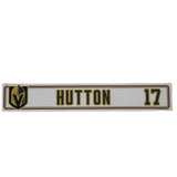 #17 Ben Hutton 2024-2025 Locker Nameplate-19744