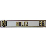#26 Alexander Holtz 2024-2025 Locker Nameplate-19754