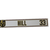 #33 Adin Hill 2024-2025 Locker Nameplate-19757