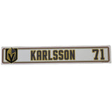 #71 William Karlsson, Locker Nameplate-19775