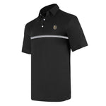 Vegas Golden Knights Hamilton Stripe Polo - Vegas Team Store