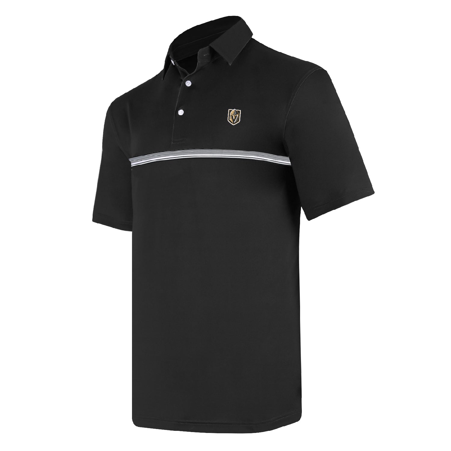 Vegas Golden Knights Hamilton Stripe Polo - Vegas Team Store
