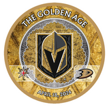 ANA vs. VGK Match-Up Puck 4/18/2024