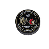 VGK vs OTT-11/26/25-Warm-Up Puck - Vegas Team Store