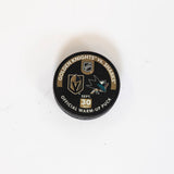 VGK vs SJS Warm-Up Puck-9/30/2022