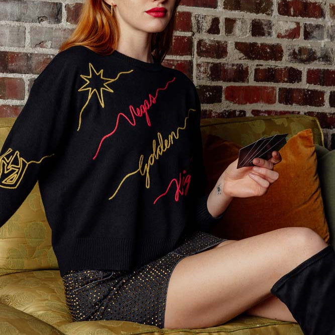 Vegas Golden Knights Love Letter Crewneck