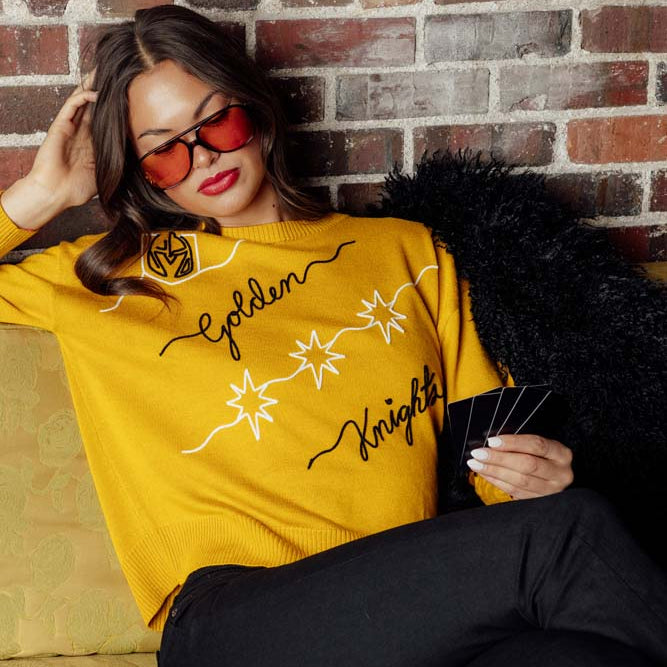 Vegas Golden Knights Love Letter Crewneck