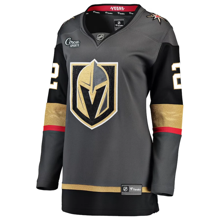 Vegas Golden Knights Fanatics Breakaway Women's Zach Whitecloud Alternate Jersey