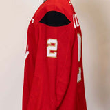 #2 Zach Whitecloud Red Practice Jersey - 20190