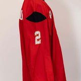 #2 Zach Whitecloud Red Practice Jersey - 20190