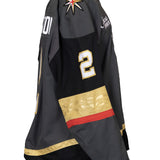 Game Worn: #2 Zach Whitecloud Alternate 2024-2025  Set 1 - 19014