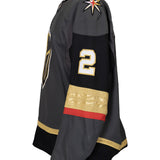 Game Worn: #2 Zach Whitecloud Alternate 2024-2025  Set 1 - 19014