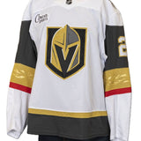 Game-Used: #2 Zach Whitecloud 2024-2025 White Jersey (Circa Patch) - 19348
