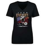 Jack Eichel Women's Vegas American Flag T-Shirt