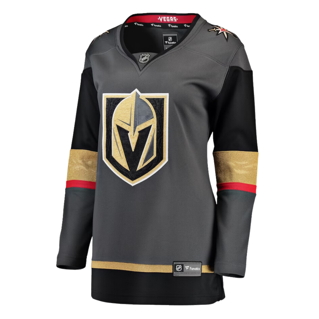 Vegas Golden Knights Women's Gray Jersey - Vegas Team Store