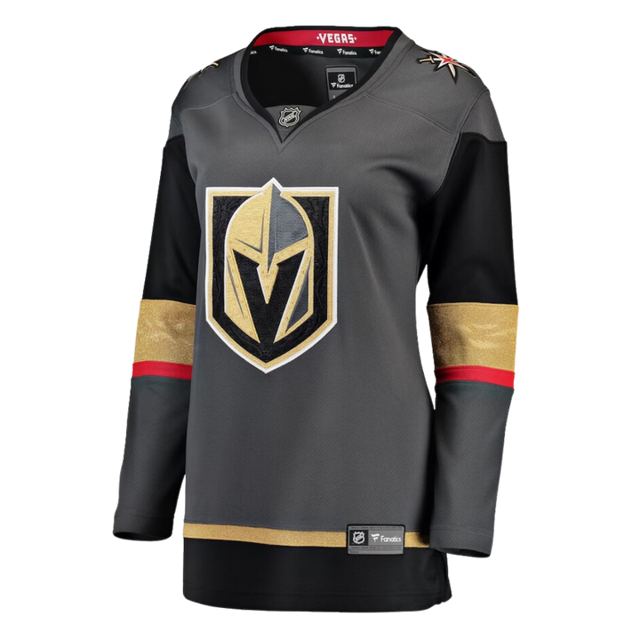 Vegas Golden Knights Women's Gray Jersey - Vegas Team Store