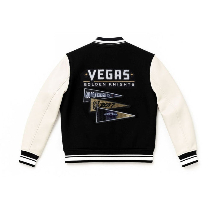 Vegas Golden Knights Women's Pennants Varsity Jacket