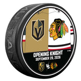 CHI vs. VGK Opening Knight Match-Up Puck 9/29/2026