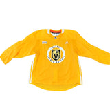 Vegas Golden Knights Yellow Practice Jersey (City National Arena Patch)