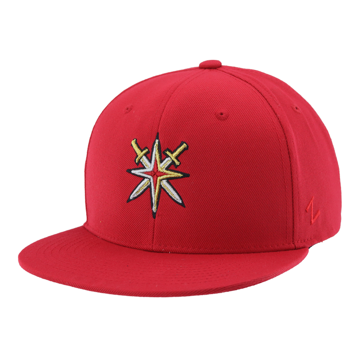 Vegas Golden Knights Youth Red Zephyr Z11 Snapback Hat
