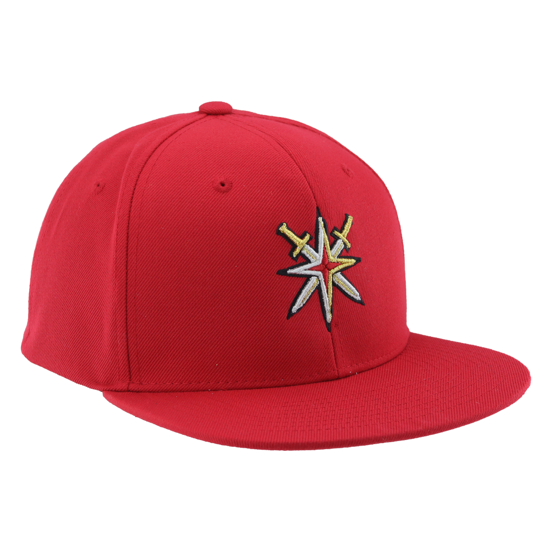 Vegas Golden Knights Youth Red Zephyr Z11 Snapback Hat