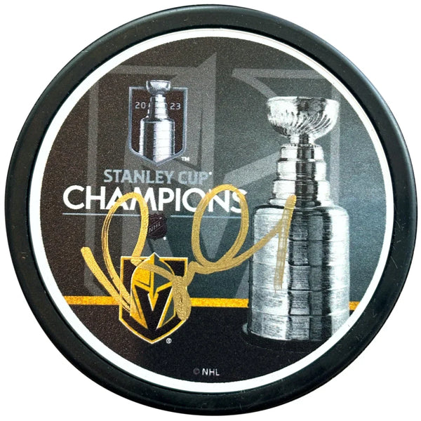 Vegas Golden Knights Bruce Cassidy Autographed Hockey Stanley Cup