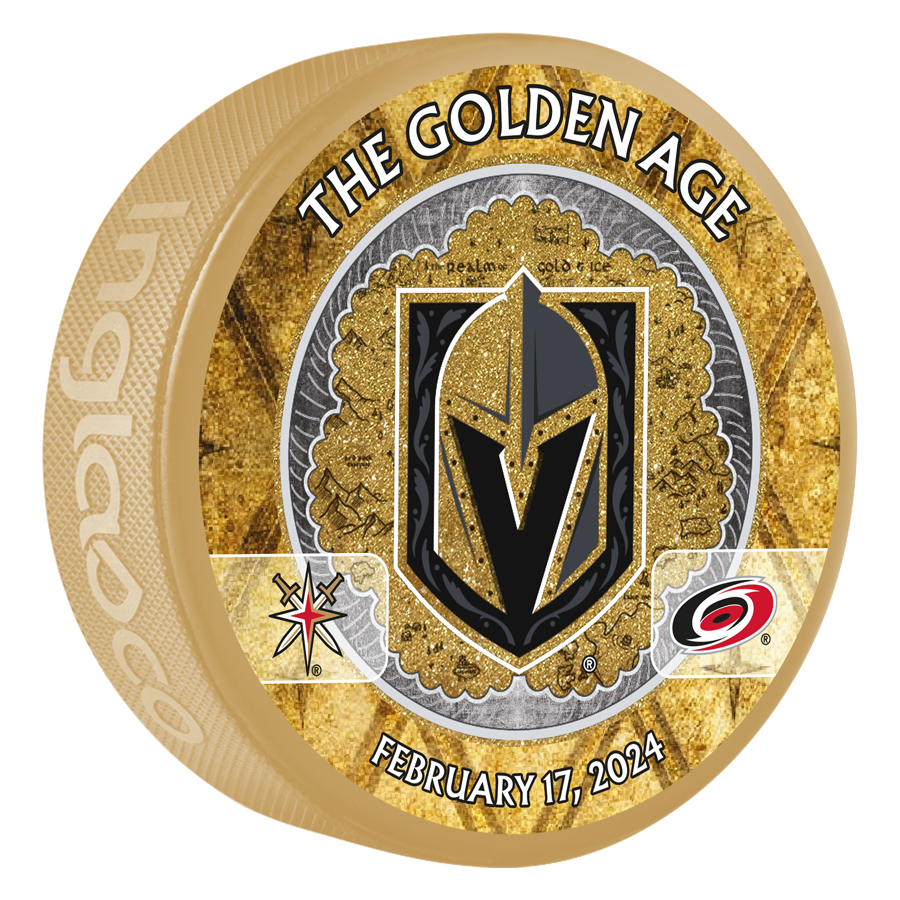 CAR vs. VGK Match-Up Puck - 2/17/2024 - Puck