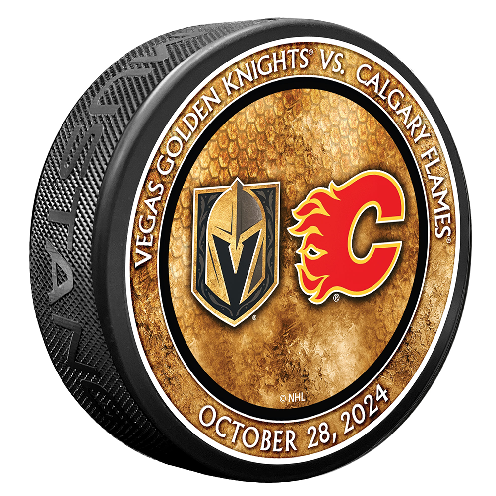 CGY vs. VGK Match-Up Puck 10/28/2024 - Puck