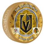 CHI vs. VGK Match-Up Puck - 10/27/2023 - GOLD / Each - Puck