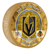 CHI vs. VGK Match-Up Puck - 10/27/2023 - GOLD / Each - Puck