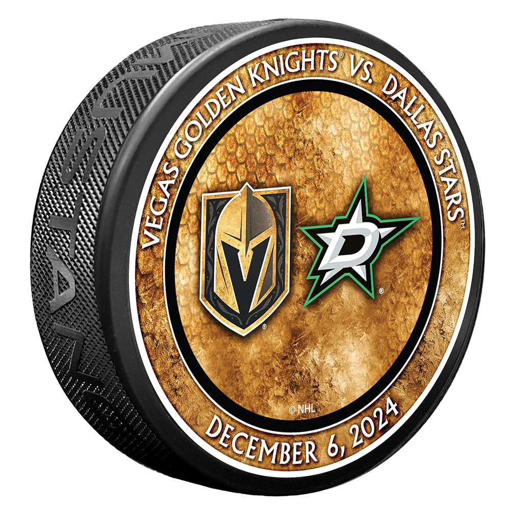 DAL vs. VGK Match-Up Puck 12/6/2024 - Puck