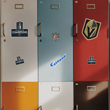 Vegas Golden Knights - 5 Logo Minis (Mixed Sizes) - Official NHL - 2023 Stanley Cup Champions - Reusable Vinyl Decals
