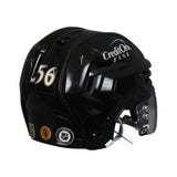 Game-Used: #56 Sheldon Rempal 2022-23 Season Helmet - 14644