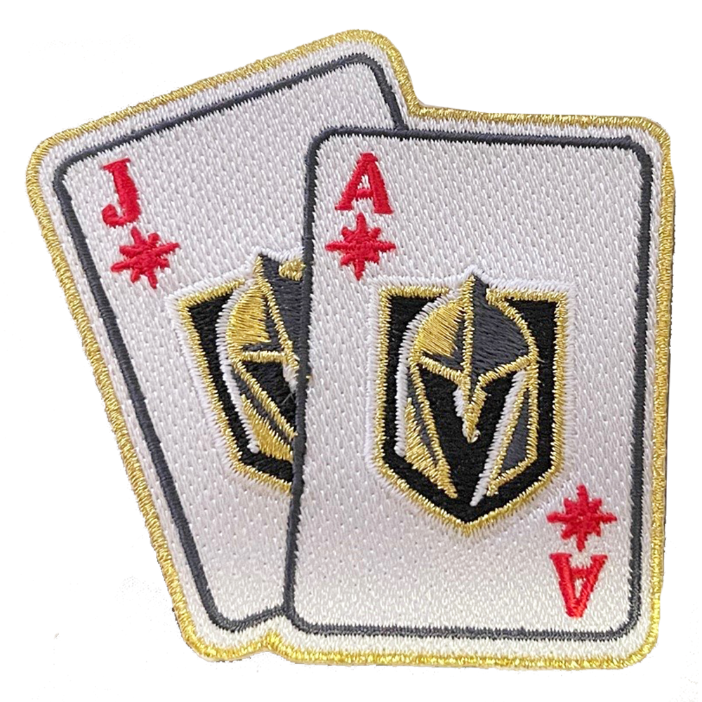 Vegas Golden Knights Playing Cards Patch