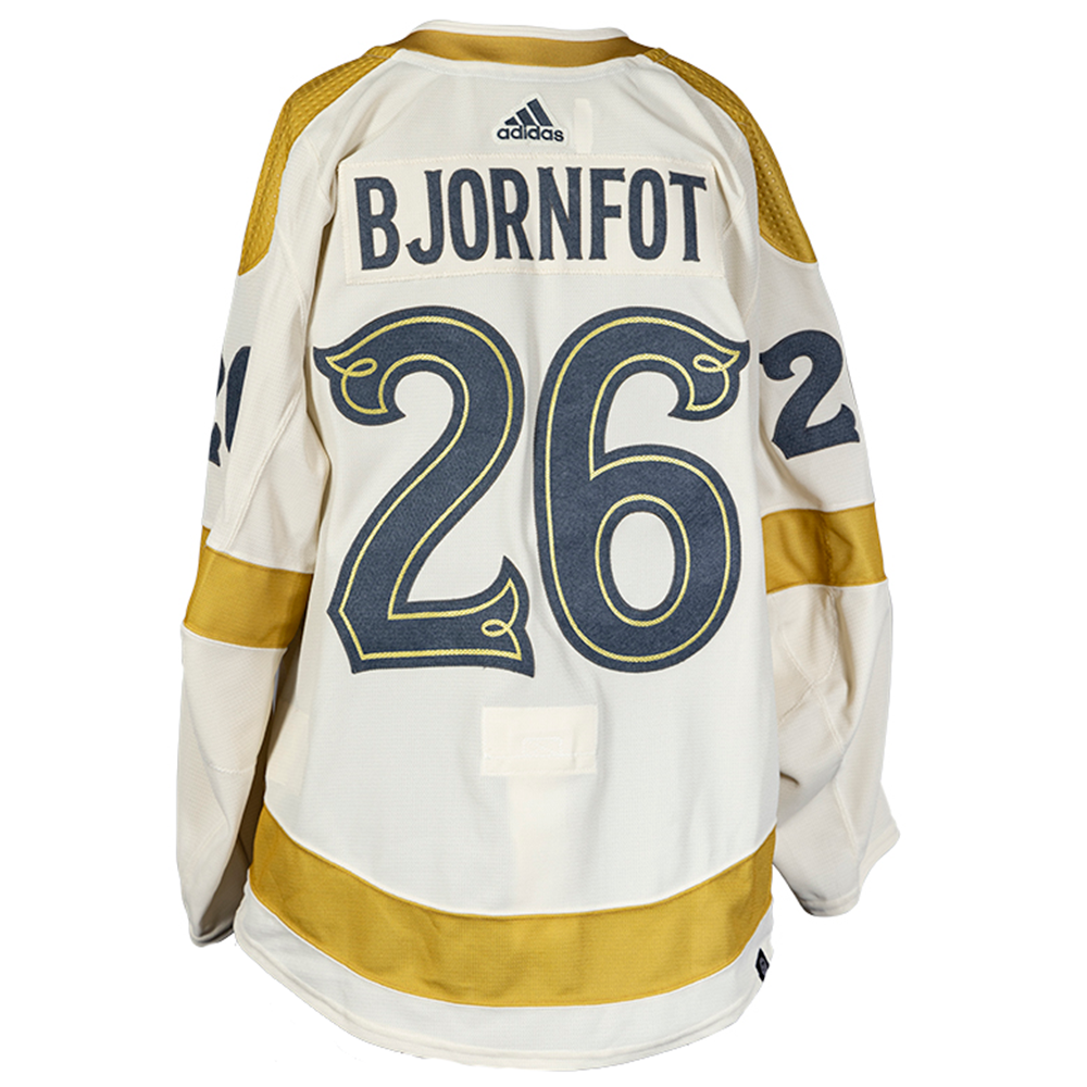 Game-Issued #26 Tobias Bjornfot Winter Classic Jersey